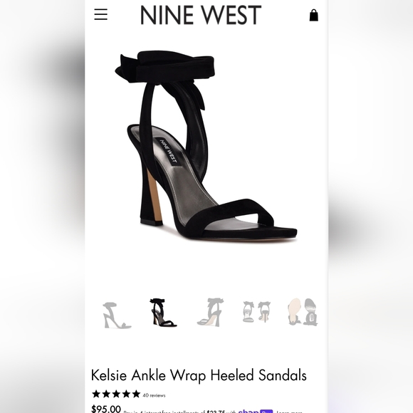 Brand New Nine West Sandals - Picture 7 of 8